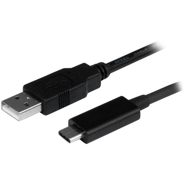 StarTech.com 1m USB 2.0 USB-A auf USB-C Kabel - USB Anschlusskabel - USB-Kabel - 24 pin USB-C (M)