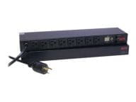 APC Switched Rack PDU - Steckdosenleiste - Wechselstrom 120 V - Ethernet 10/100 - Eingabe, Eingang NEMA L5-20 - Ausgangsanschlüsse: 8 (NEMA 5-20)