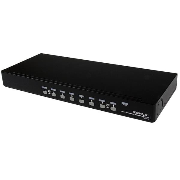 StarTech.com 8 Port USB / PS/2 KVM Switch mit OSD