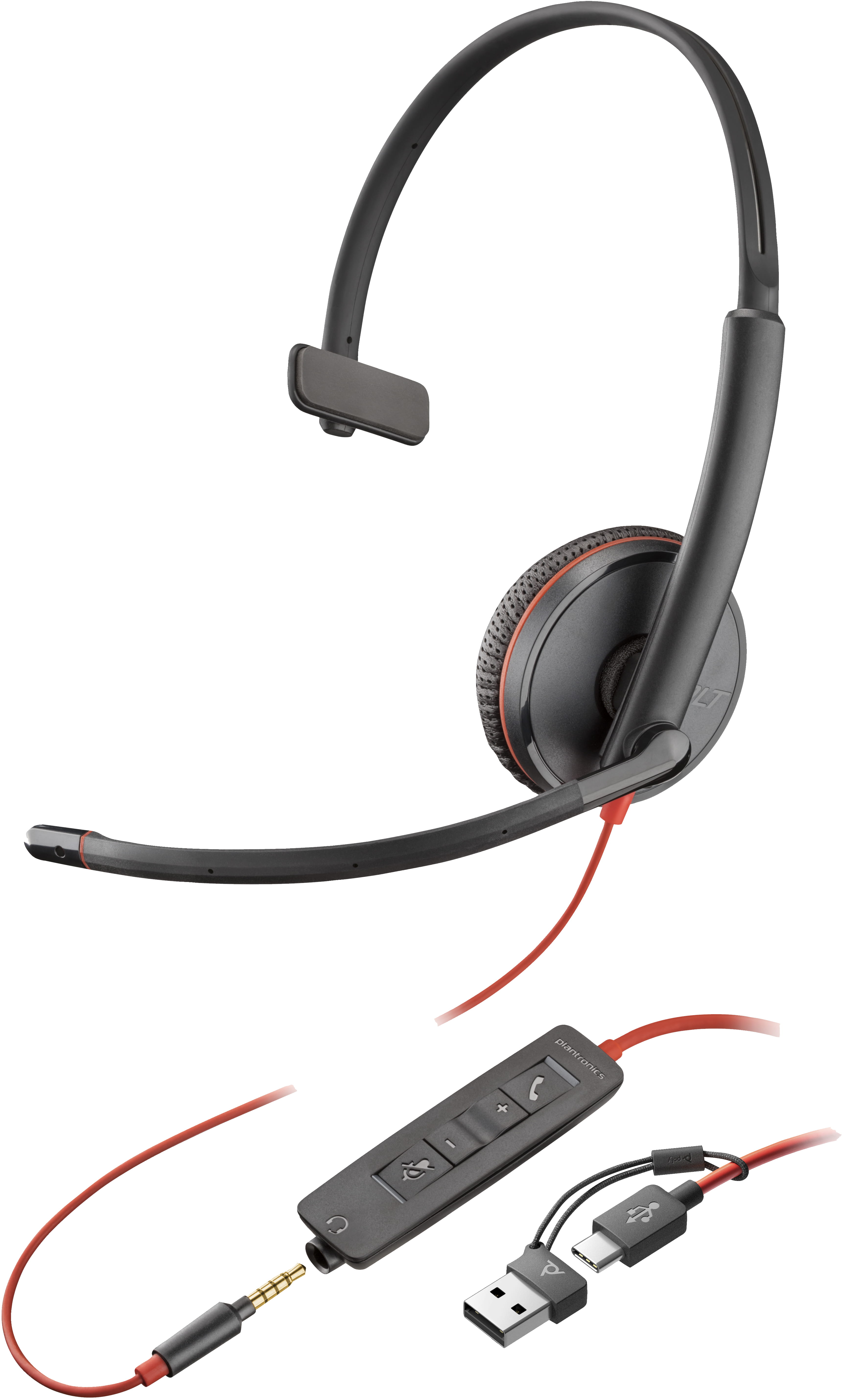 Poly Blackwire 3215 - Blackwire 3200 Series - Headset