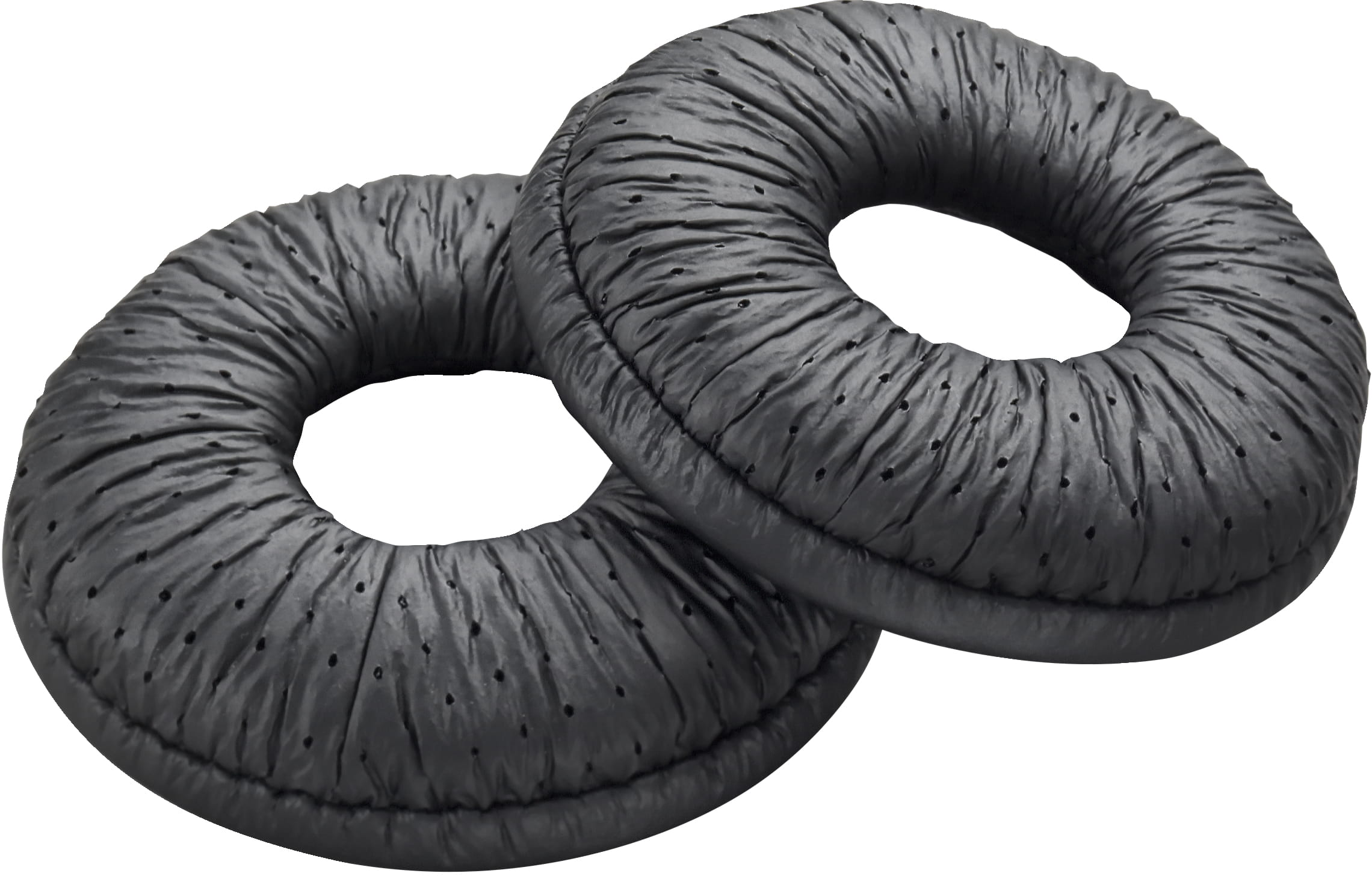 HP Poly - Ohrpolster für drahtloses Headset - Kunstleder - Schwarz (Packung mit 2)