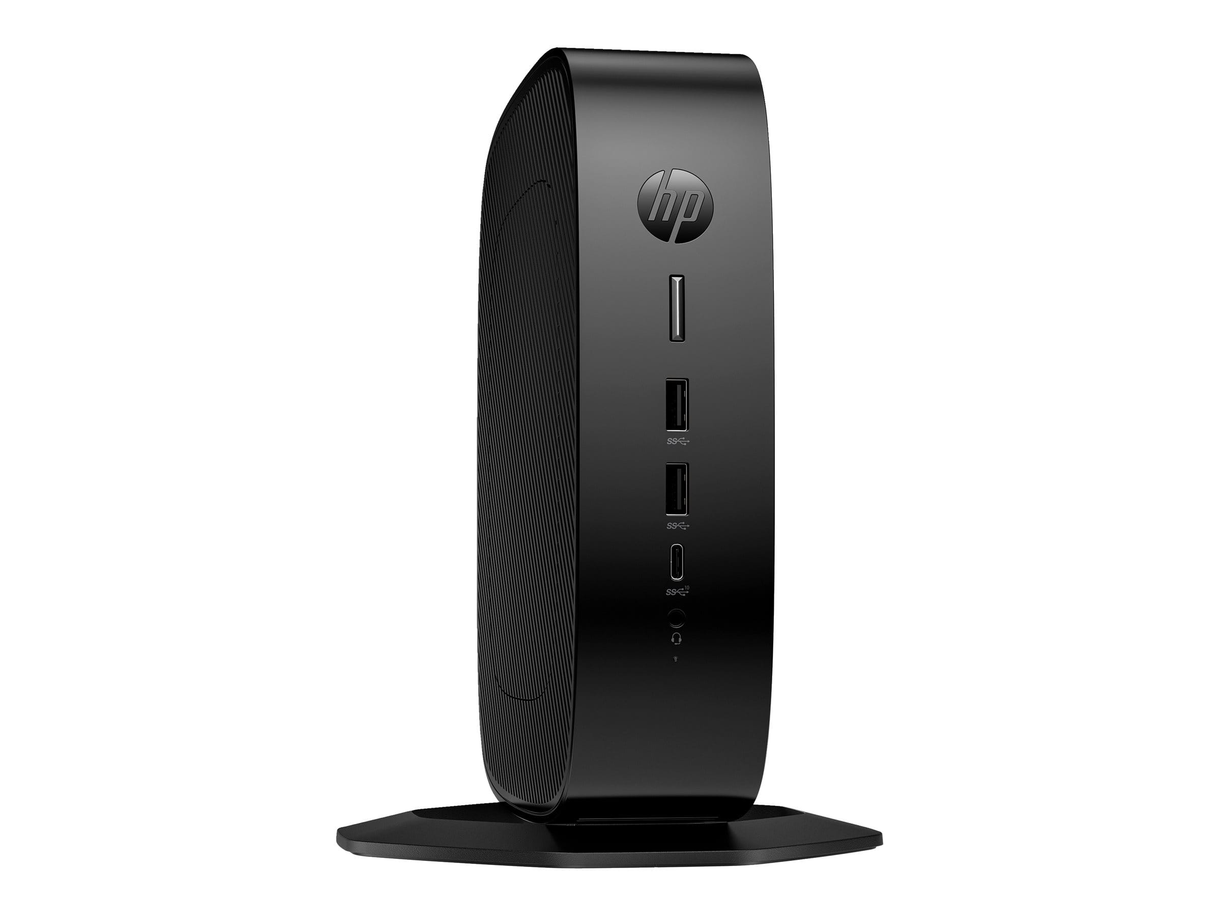 HP Elite t755 - Thin Client - SFF - 1 x Ryzen Embedded V2546 / 3 GHz - RAM 8 GB - SSD 256 GB - NVMe - Radeon Graphics - 1GbE, Wi-Fi 6E, Bluetooth 5.3 - WLAN: 802.11a/b/g/n/ac/ax (Wi-Fi 6E)