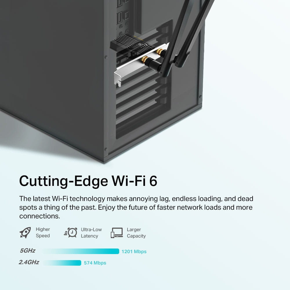 TP-LINK Archer TX20E V2 - Netzwerkadapter - PCIe