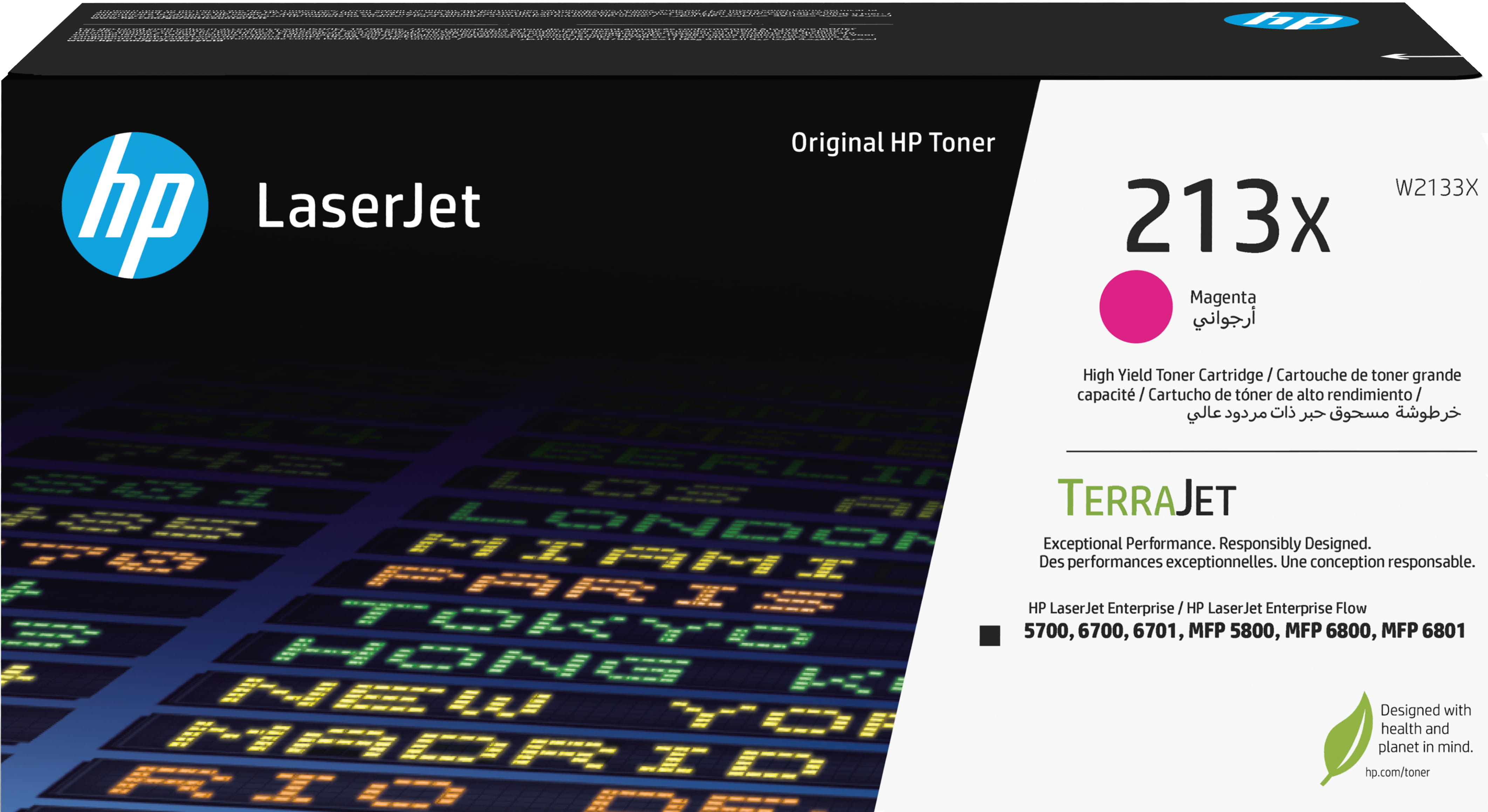 HP 213X - Hohe Ergiebigkeit - Magenta - original - LaserJet - Tonerpatrone (W2133X)