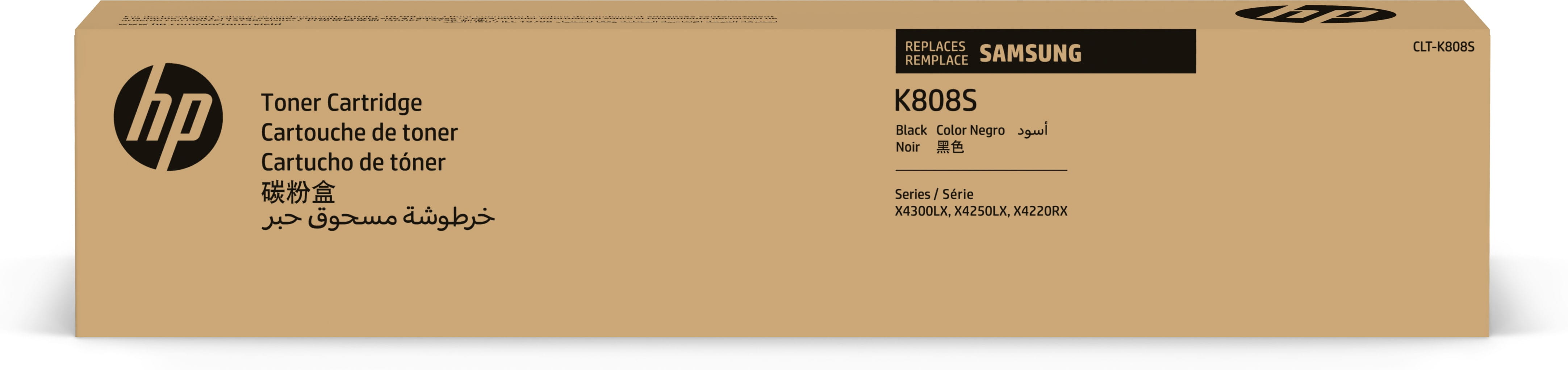 HP Samsung CLT-K808S - Schwarz - Original - Tonerpatrone (SS600A)