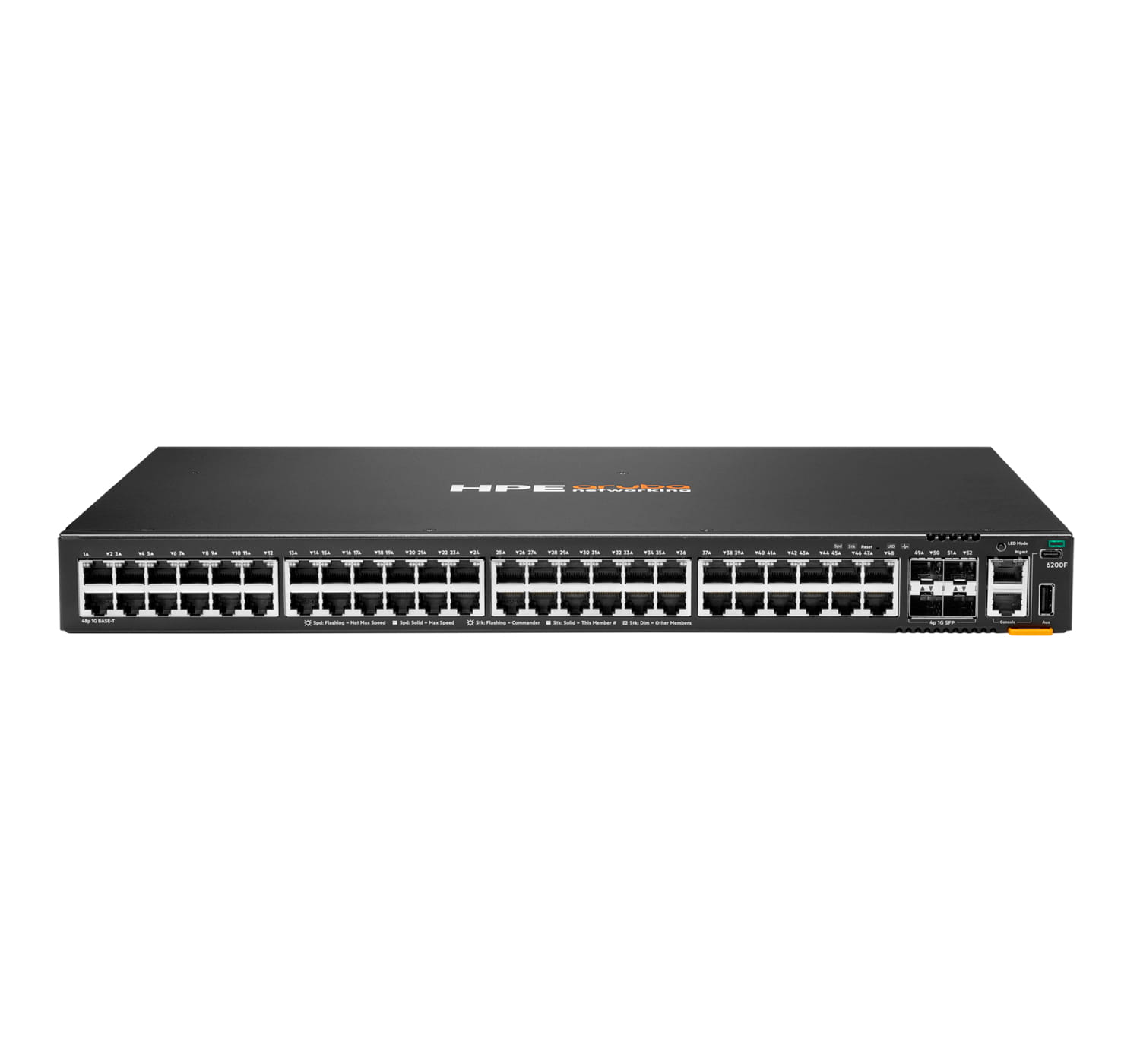 HPE Aruba Networking CX 6200F 48G 4SFP TAA Switch