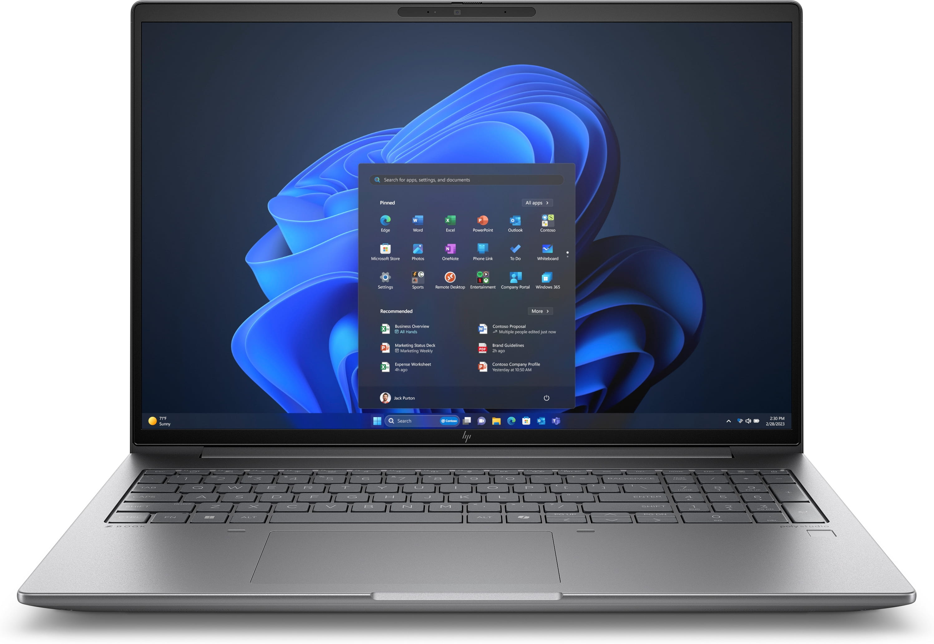 HP ZBook Power G11 A Mobile Workstation - AMD Ryzen 7 8845HS - Win 11 Pro - RTX A1000 - 32 GB RAM - 1 TB SSD NVMe, TLC - 40.6 cm (16")