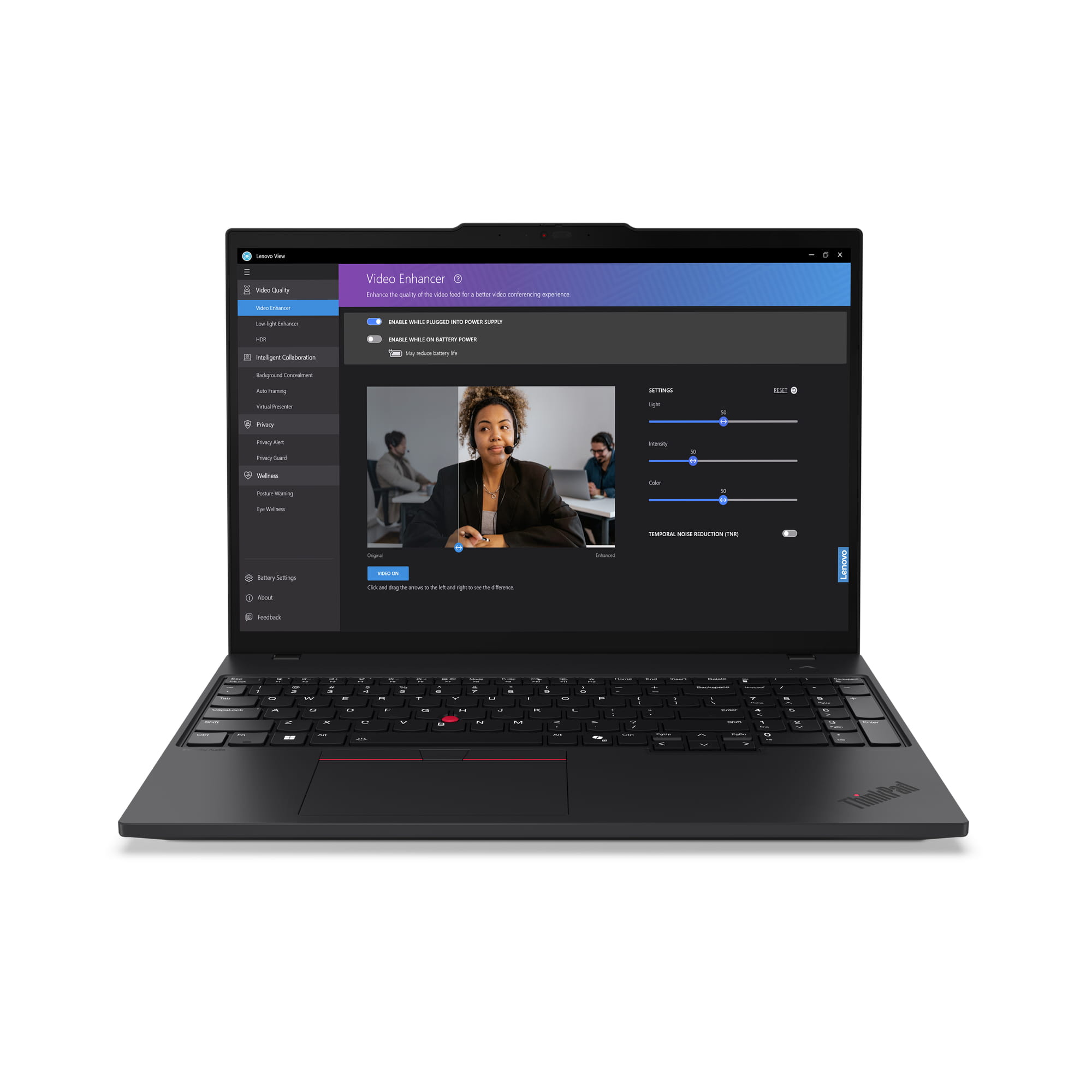 Lenovo ThinkPad T16 Gen 3 21MN - 180°-Scharnierdesign - Intel Core Ultra 7 155U / 1.7 GHz - Win 11 Pro - Intel Graphics - 32 GB RAM - 1 TB SSD TCG Opal Encryption 2, NVMe - 40.6 cm (16")