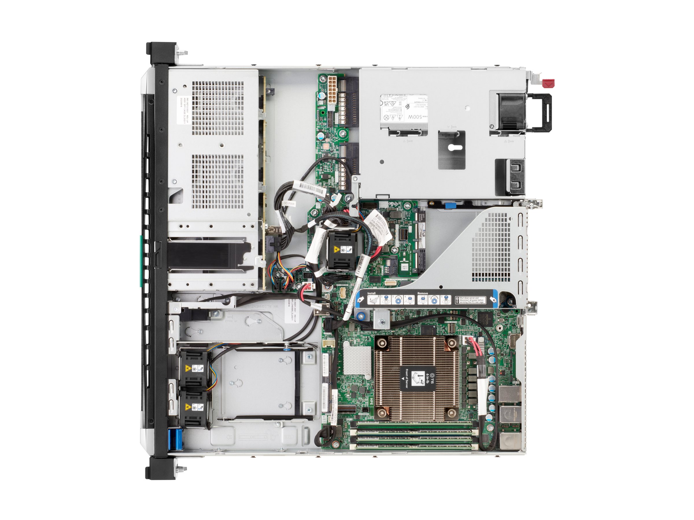 HPE ProLiant DL20 Gen11 Performance - Server - Rack-Montage - 1U - 1-Weg - 1 x Xeon E-2434 / 3.4 GHz - RAM 16 GB - SATA - Hot-Swap 6.4 cm (2.5")