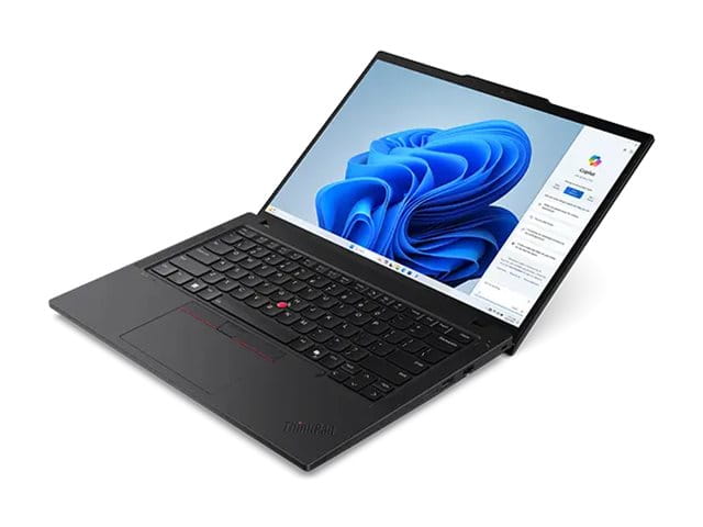 Lenovo ThinkPad T14 Gen 5 21ML - 180°-Scharnierdesign - Intel Core Ultra 7 155U / 1.7 GHz - Win 11 Pro - Intel Graphics - 16 GB RAM - 512 GB SSD TCG Opal Encryption 2, NVMe - 35.6 cm (14") Lenovo ThinkPad T14 Gen 5 21ML - 180°-Scharnierdesign - Intel Core Ultra 7 155U / 1.7 GHz - Win 11 Pro - Intel Graphics - 16 GB RAM - 512 GB SSD TCG Opal Encryption 2, NVMe - 35.6 cm (14")