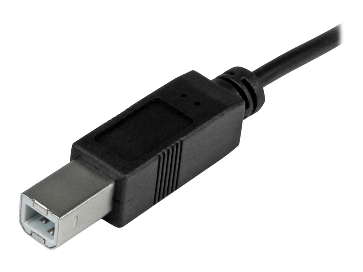 StarTech.com 1m USB 2.0 USB-C auf USB-B Kabel - USB Anschlusskabel - USB-Kabel - 24 pin USB-C (M)