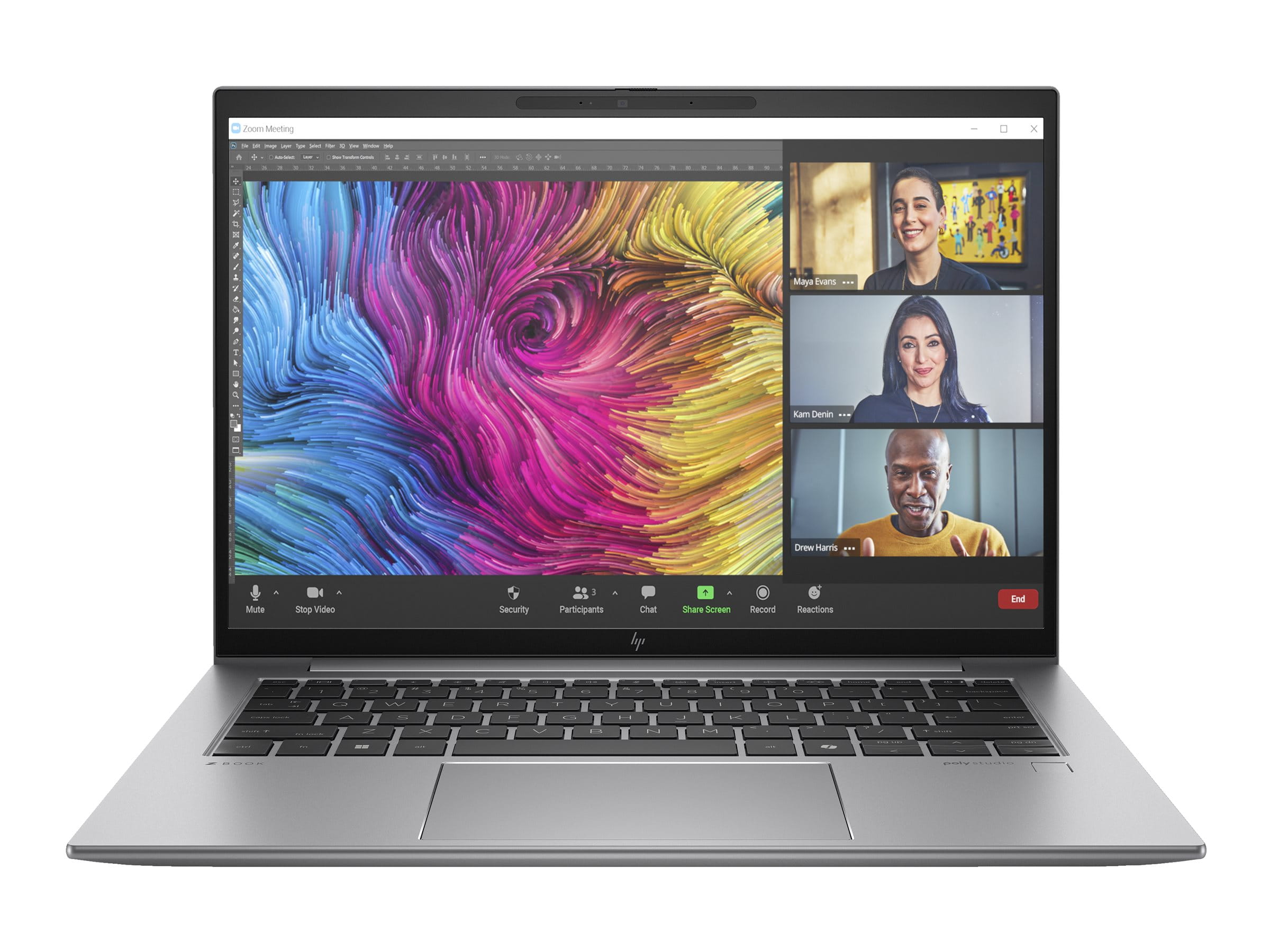 HP ZBook Firefly 14 G11 Mobile Workstation - Intel Core Ultra 7 155H / 1.4 GHz - Win 11 Pro - RTX A500 - 32 GB RAM - 1 TB SSD NVMe, TLC - 35.6 cm (14")