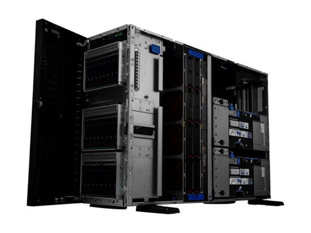 HPE ProLiant ML350 Gen11 - Server - Tower - 4U - zweiweg - 1 x Xeon Silver 4509Y / 2.6 GHz - RAM 64 GB - SATA/SAS/NVMe - Hot-Swap 6.4 cm (2.5")