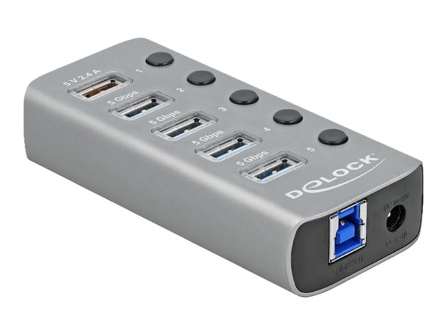 Delock Hub - 4 x USB 3.2 Gen 1 - Desktop