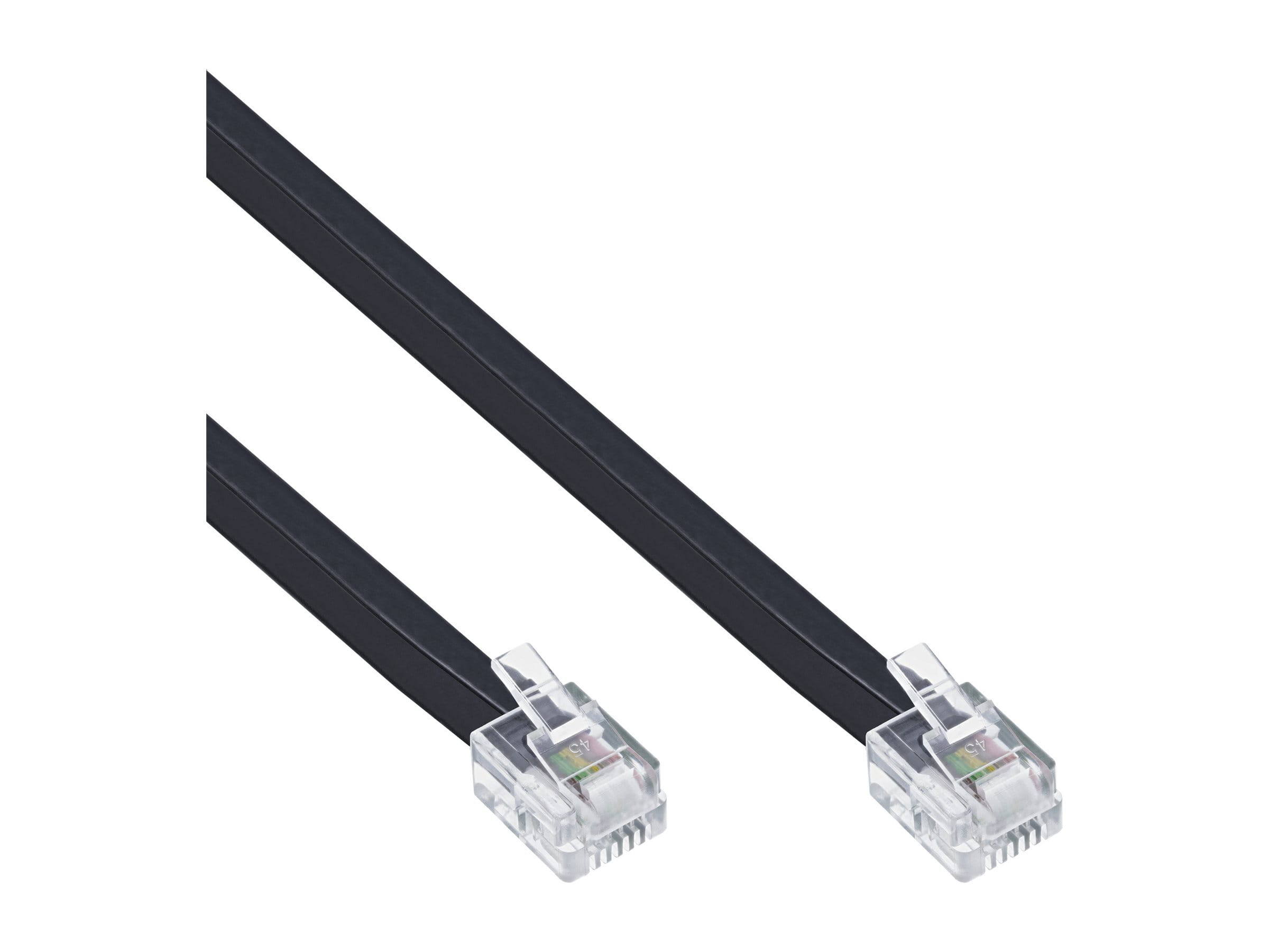 InLine Modularkabel RJ12 - Stecker / Stecker - 6adrig - 6P6C - 0,5m
