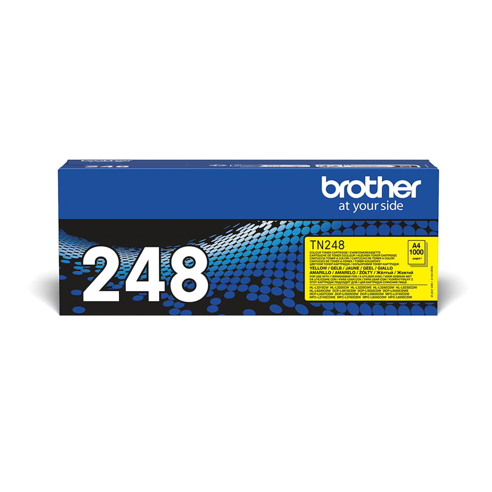 Brother TN248Y - Gelb - original - Box - Tonerpatrone