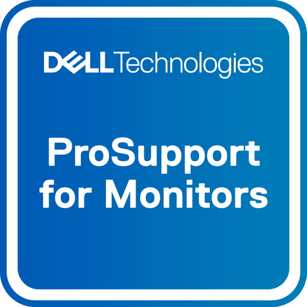 Dell Erweiterung von 3 jahre Basic Advanced Exchange auf 3 jahre ProSupport for monitors