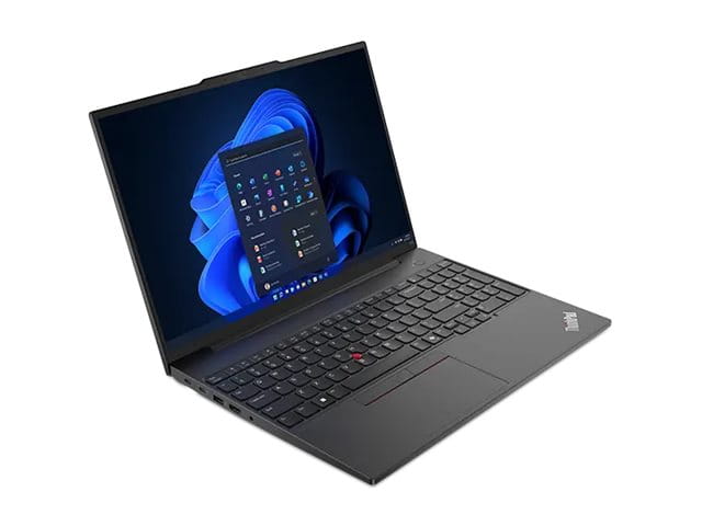 Lenovo ThinkPad E16 Gen 2 21MA - 180°-Scharnierdesign - Intel Core Ultra 7 155H / 1.4 GHz - Win 11 Pro - Intel Arc Graphics - 32 GB RAM - 1 TB SSD TCG Opal Encryption 2, NVMe - 40.6 cm (16")