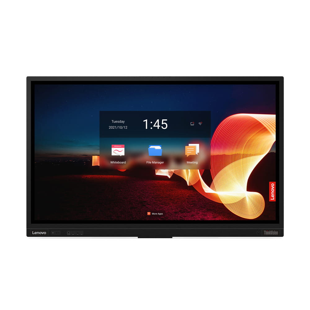 Lenovo ThinkVision T65 - 165 cm (65") Diagonalklasse LCD-Display mit LED-Hintergrundbeleuchtung - mit Touchscreen (Multi-Touch)