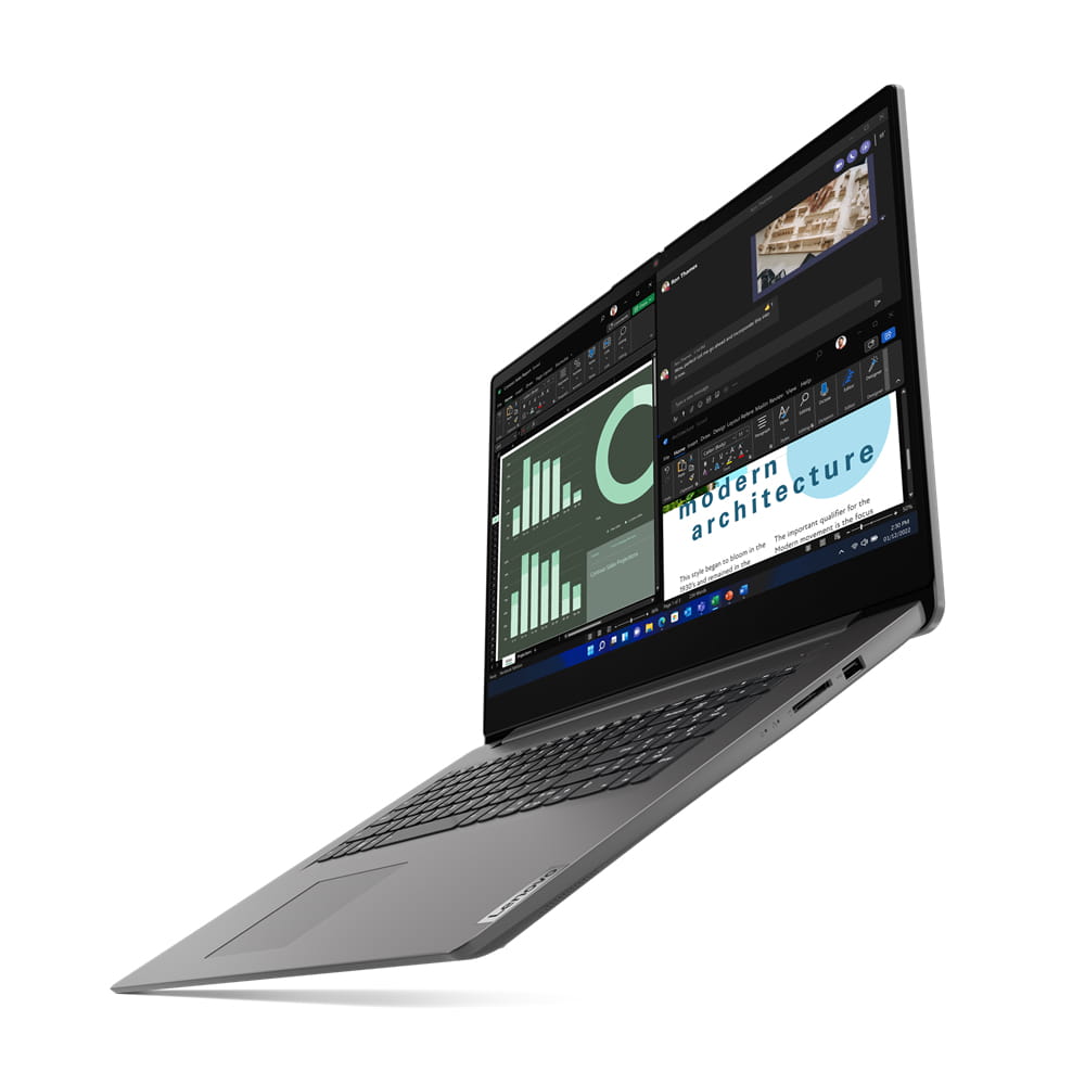 Lenovo V17 G4 IRU 83A2 - 180°-Scharnierdesign - Intel Core i5 13420H / 2.1 GHz - Win 11 Home - UHD Graphics - 16 GB RAM - 512 GB SSD NVMe - 43.9 cm (17.3")