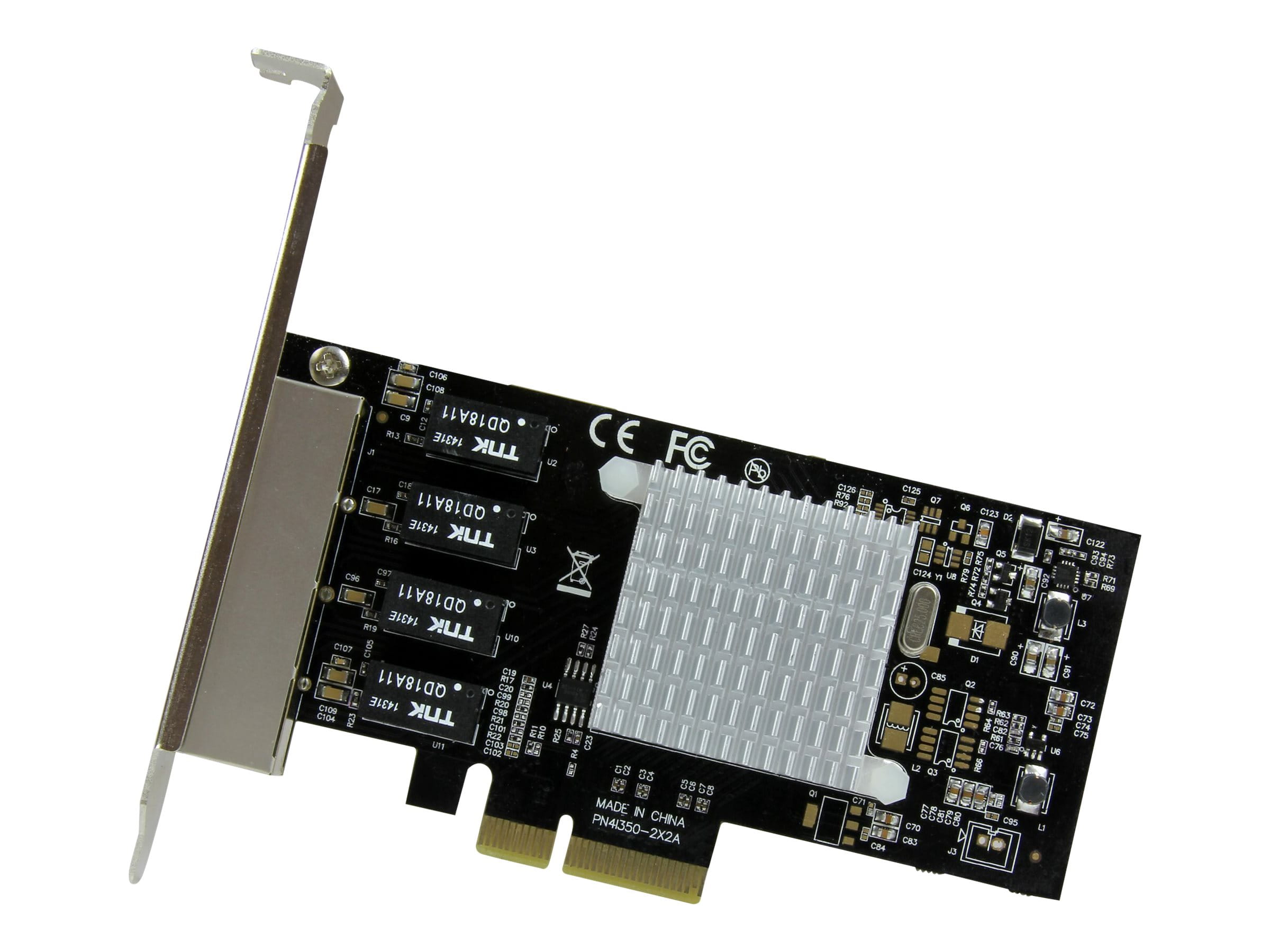 StarTech.com 4 Port PCI Express Gigabit Ethernet Netzwerkkarte