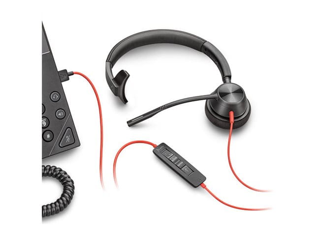 HP Poly Blackwire 3315 - Headset - On-Ear - kabelgebunden