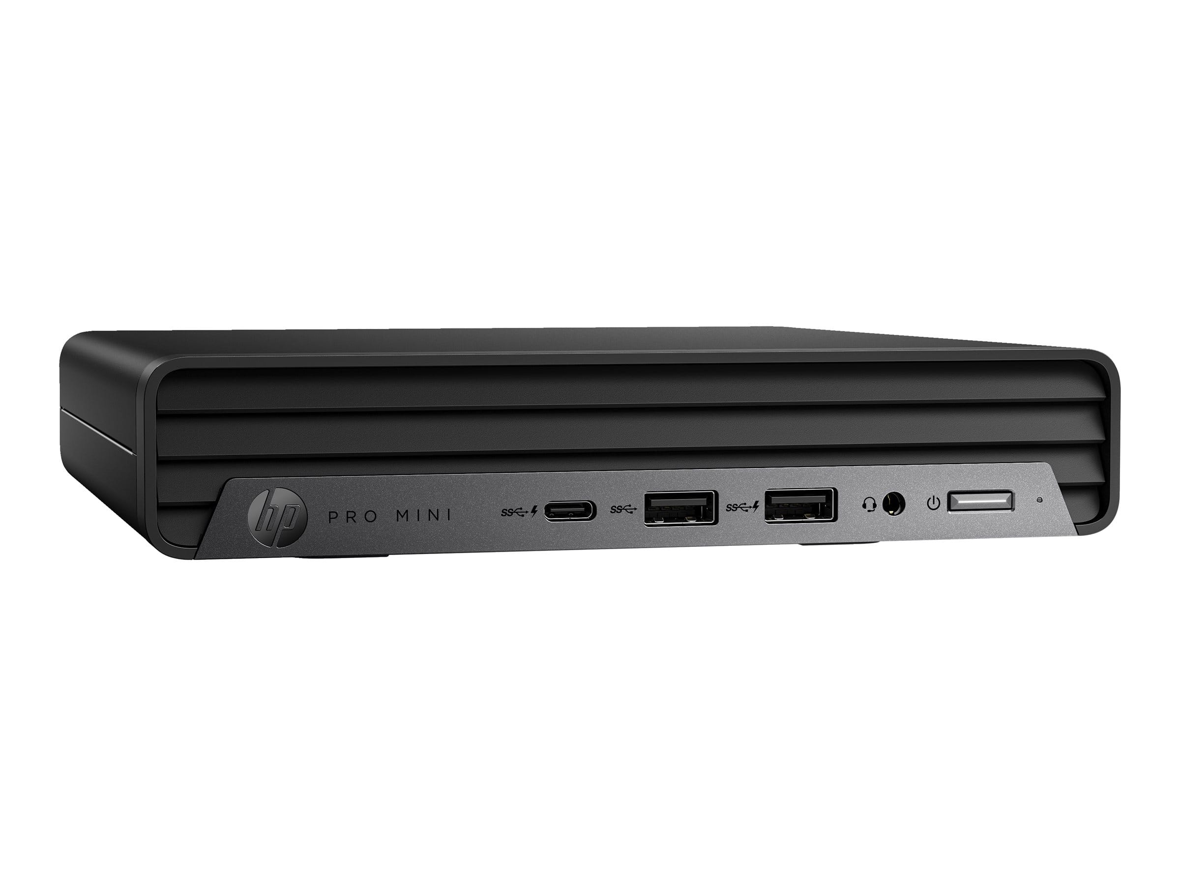 HP Pro 400 G9 - Mini - Core i5 i5-14500T / 1.7 GHz - RAM 8 GB - SSD 256 GB - NVMe - UHD Graphics 770 - 1GbE, Wi-Fi 6E, Bluetooth Dual-Mode - WLAN: 802.11a/b/g/n/ac/ax (Wi-Fi 6E) HP Pro 400 G9 - Mini - Core i5 i5-14500T / 1.7 GHz - RAM 8 GB - SSD 256 GB - NVMe - UHD Graphics 770 - 1GbE, Wi-Fi 6E, Bluetooth Dual-Mode - WLAN: 802.11a/b/g/n/ac/ax (Wi-Fi 6E)