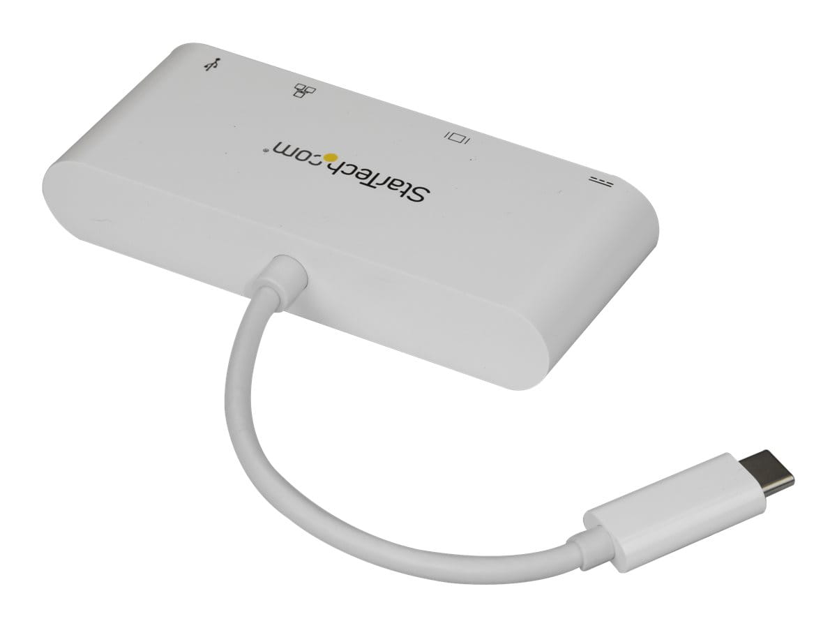 StarTech.com USB-C Multiport Adapter für Laptops - mit Stromversorgung (USB PD)