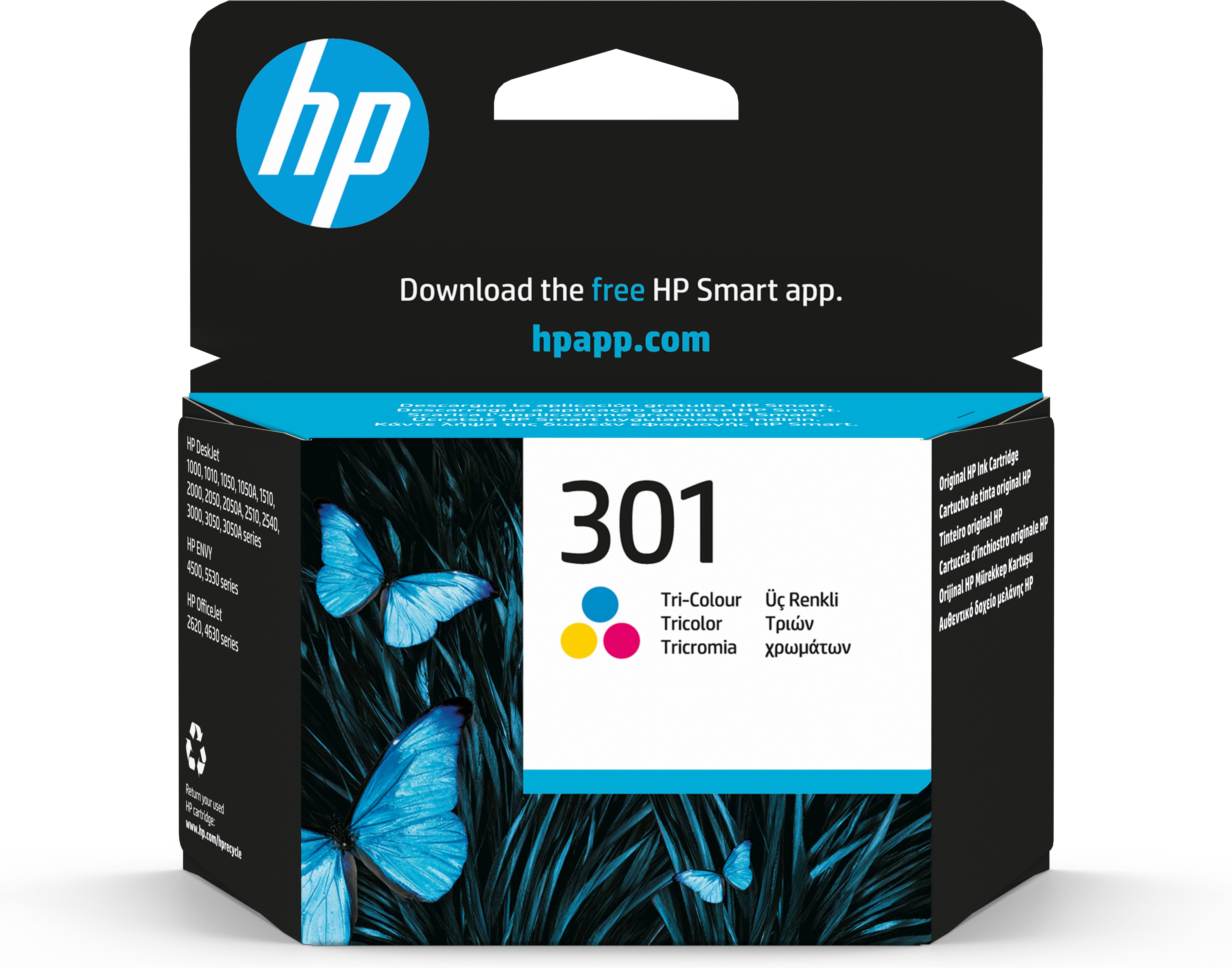 HP 301 - 3 ml - Farbe (Cyan, Magenta, Gelb) - original