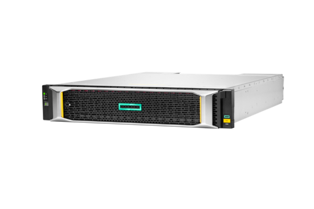 HPE Modular Smart Array 2062 16Gb Fibre Channel SFF Storage - 6th Generation - Festplatten-Array - 3.84 TB - 24 Schächte (SAS-3)