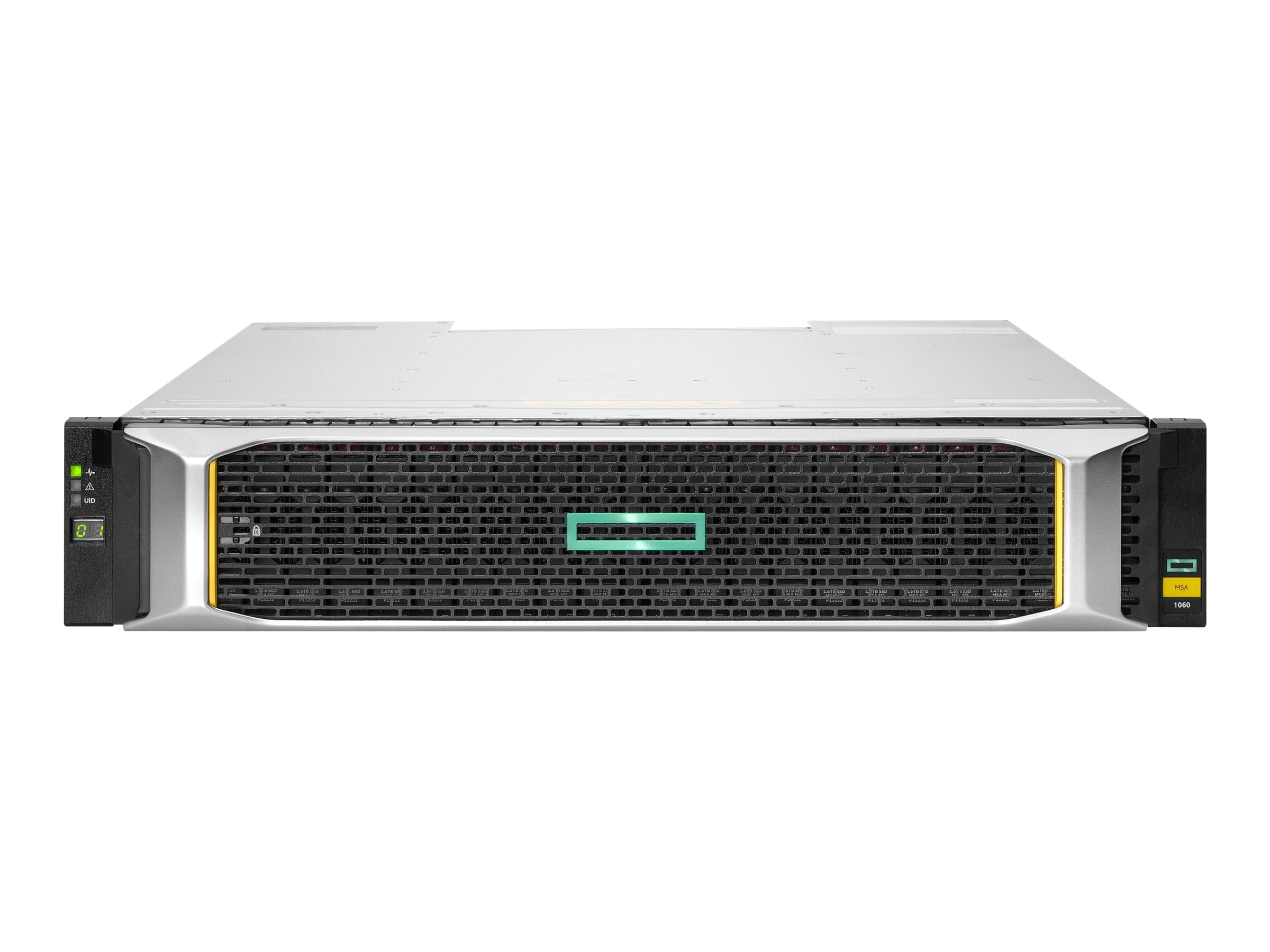 HPE Modular Smart Array 1060 16Gb Fibre Channel SFF Storage - Festplatten-Array - 0 TB - 24 Schächte (SAS-3)