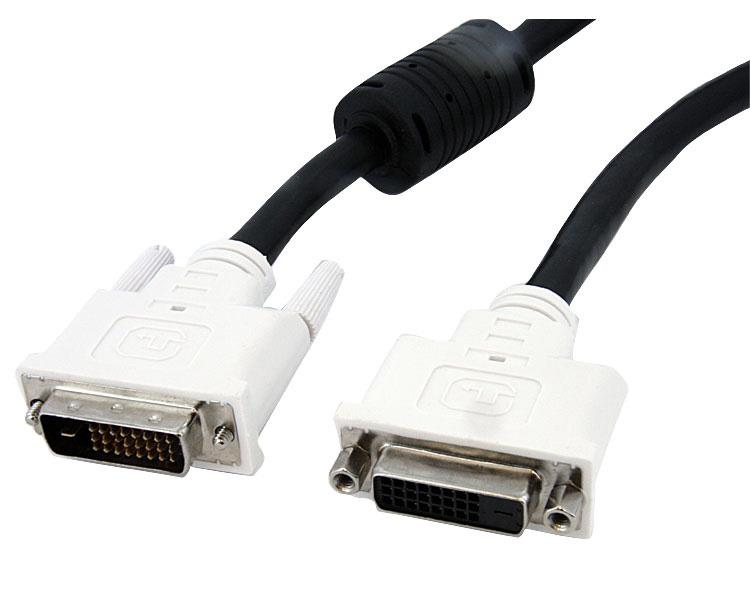 StarTech.com 2m DVI-D Dual Link Monitor-Verlängerungskabel - DVI Monitorkabel Verlängerung - Stecker/Buchse - 2560x1600 - DVI-Verlängerungskabel - Dual Link - DVI-D (M)