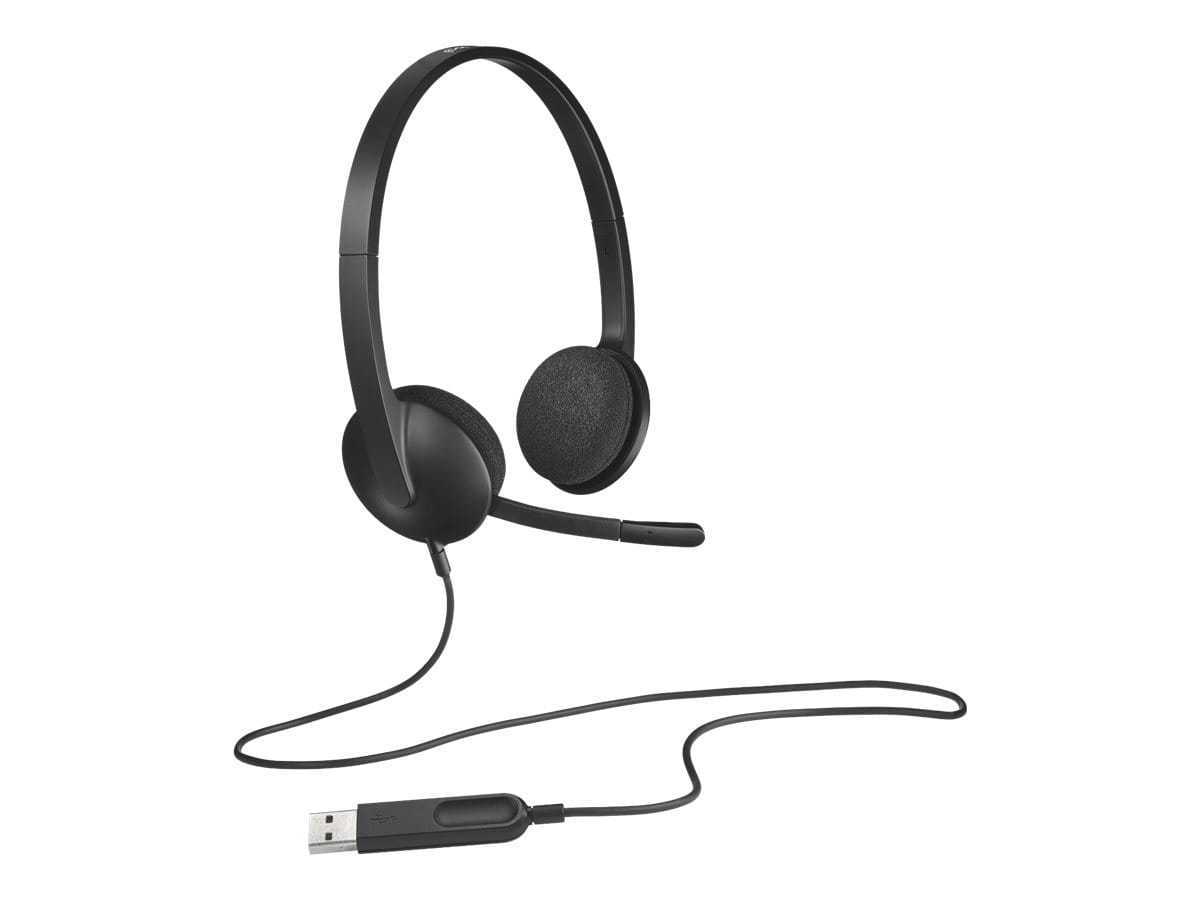 Logitech USB Headset H340 - Headset - On-Ear