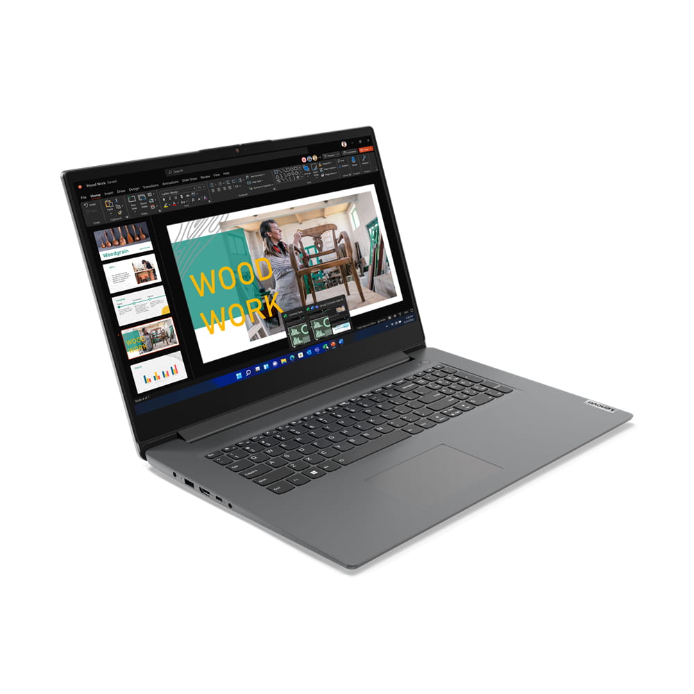 Lenovo V17 G4 IRU 83A2 - 180°-Scharnierdesign - Intel Core i5 13420H / 2.1 GHz - Win 11 Home - UHD Graphics - 16 GB RAM - 512 GB SSD NVMe - 43.9 cm (17.3")