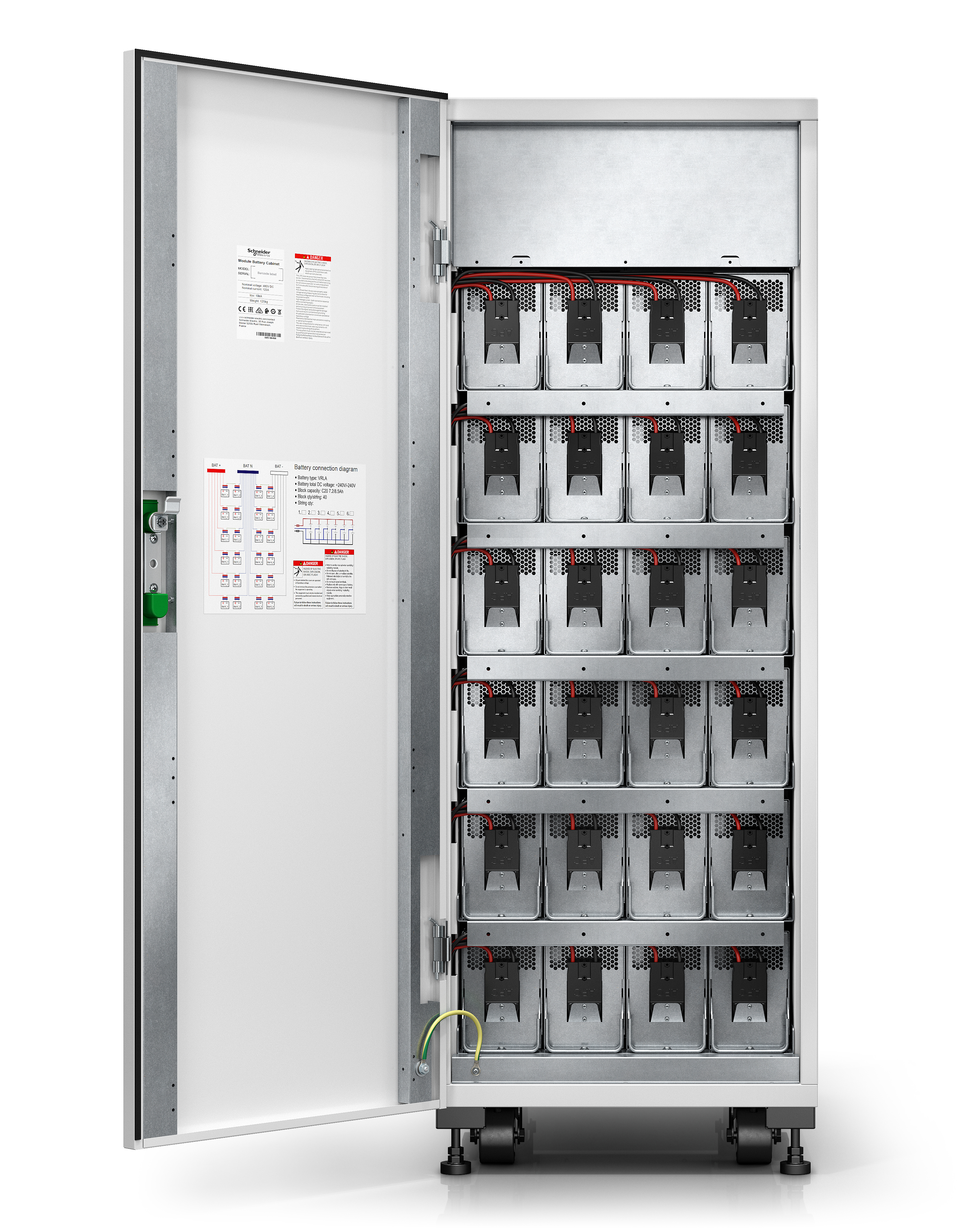 APC Schneider Electric Easy UPS 3S E3SXR6 Empty Modular Battery Cabinet