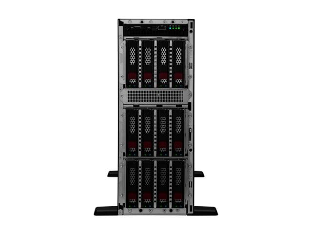 HPE ProLiant ML350 Gen11 - Server - Tower - 4U - zweiweg - 1 x Xeon Silver 4510 / 2.4 GHz - RAM 64 GB - SATA/SAS/NVMe - Hot-Swap 6.4 cm (2.5")