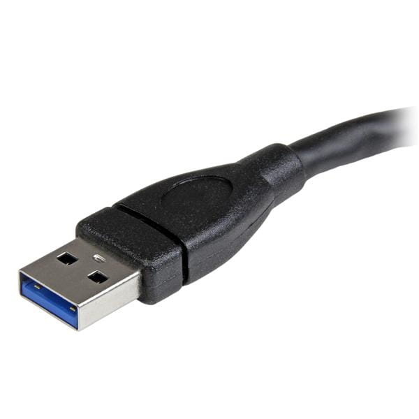 StarTech.com 15cm USB 3.0 Verlängerungskabel - USB 3 Typ A Kabel Verlängerung - Stecker/ Buchse - Schwarz - USB-Verlängerungskabel - USB Typ A (W)