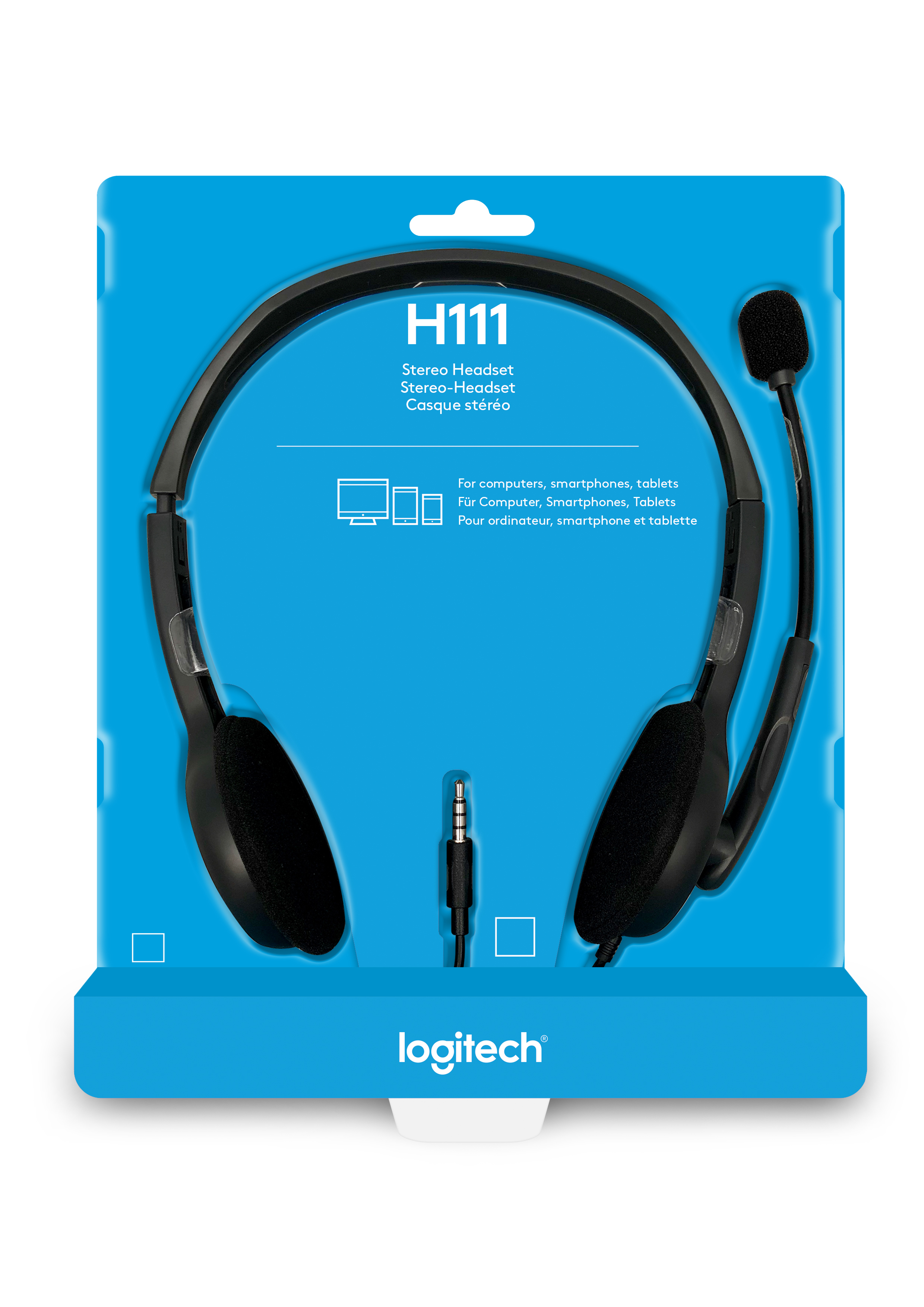 Logitech Stereo H111 - Headset - On-Ear - kabelgebunden