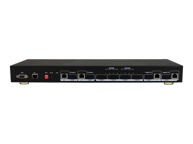 StarTech.com 4x4 HDMI Matrix Video Switch / HDMI Extender über Cat5 / CAT6 bis 70m