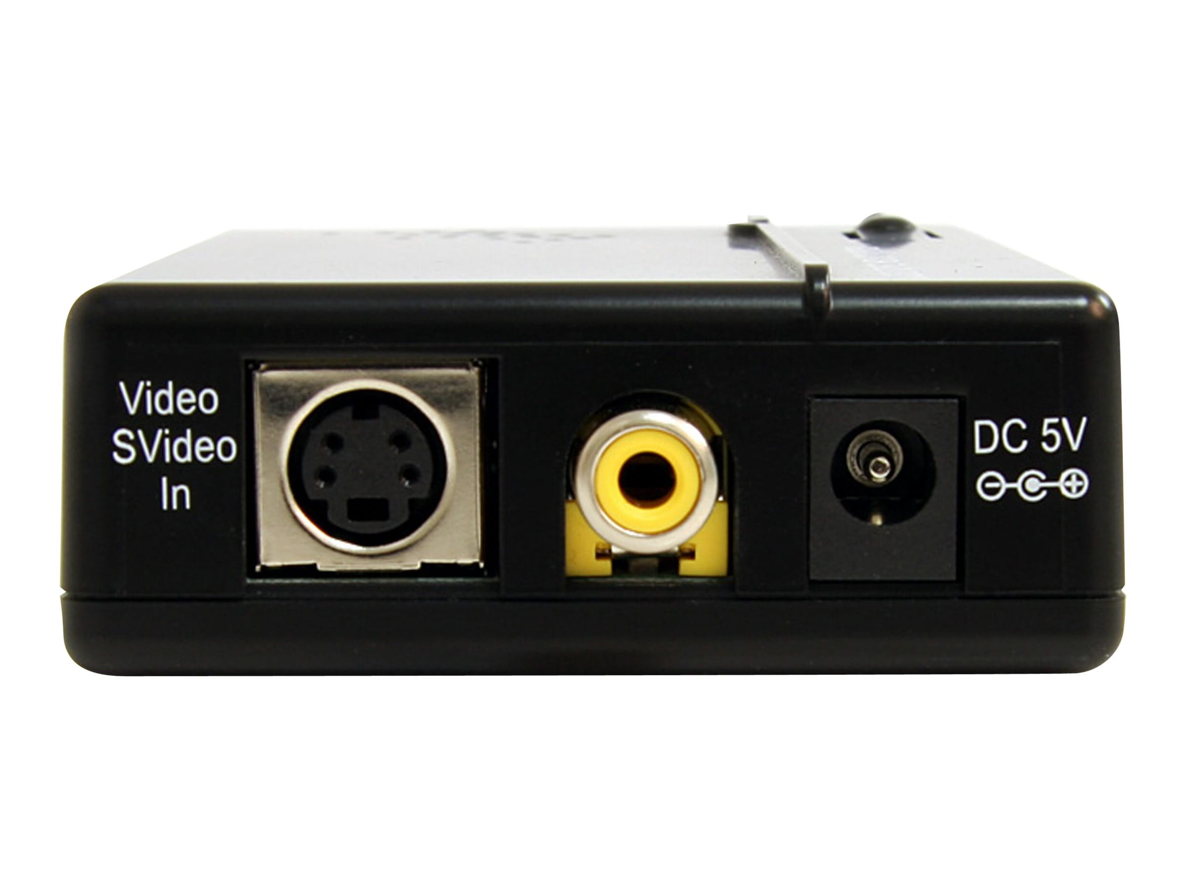 StarTech.com Composite und S-Video auf VGA Video Konverter mit Scaler - VGA zu RCA (YPbPr)