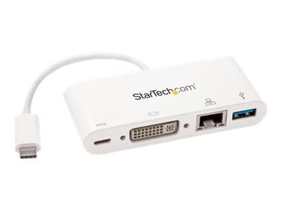 StarTech.com USB-C Multiport Adapter für Laptops - mit Stromversorgung (USB PD)