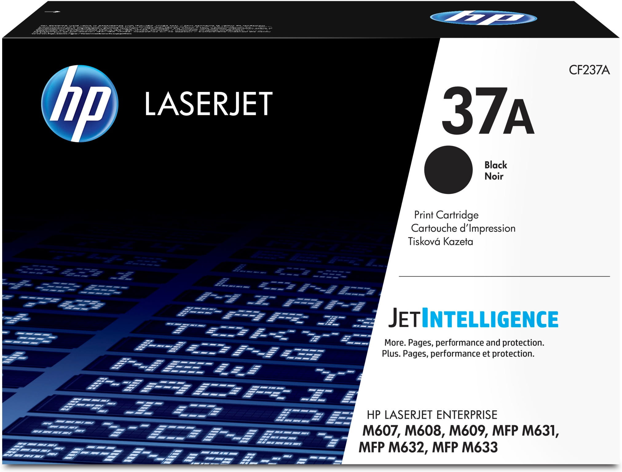 HP 37A - Schwarz - Original - LaserJet - Tonerpatrone (CF237A)