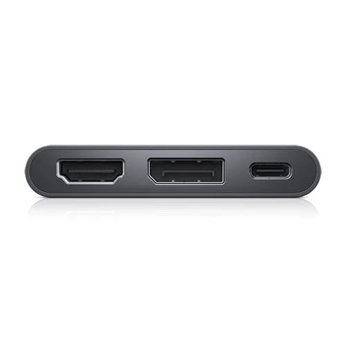 Dell Adapter USB-C to HDMI/DP with Power Pass-Through - Videoadapter - 24 pin USB-C männlich zu HDMI, DisplayPort, USB-C (nur Spannung)