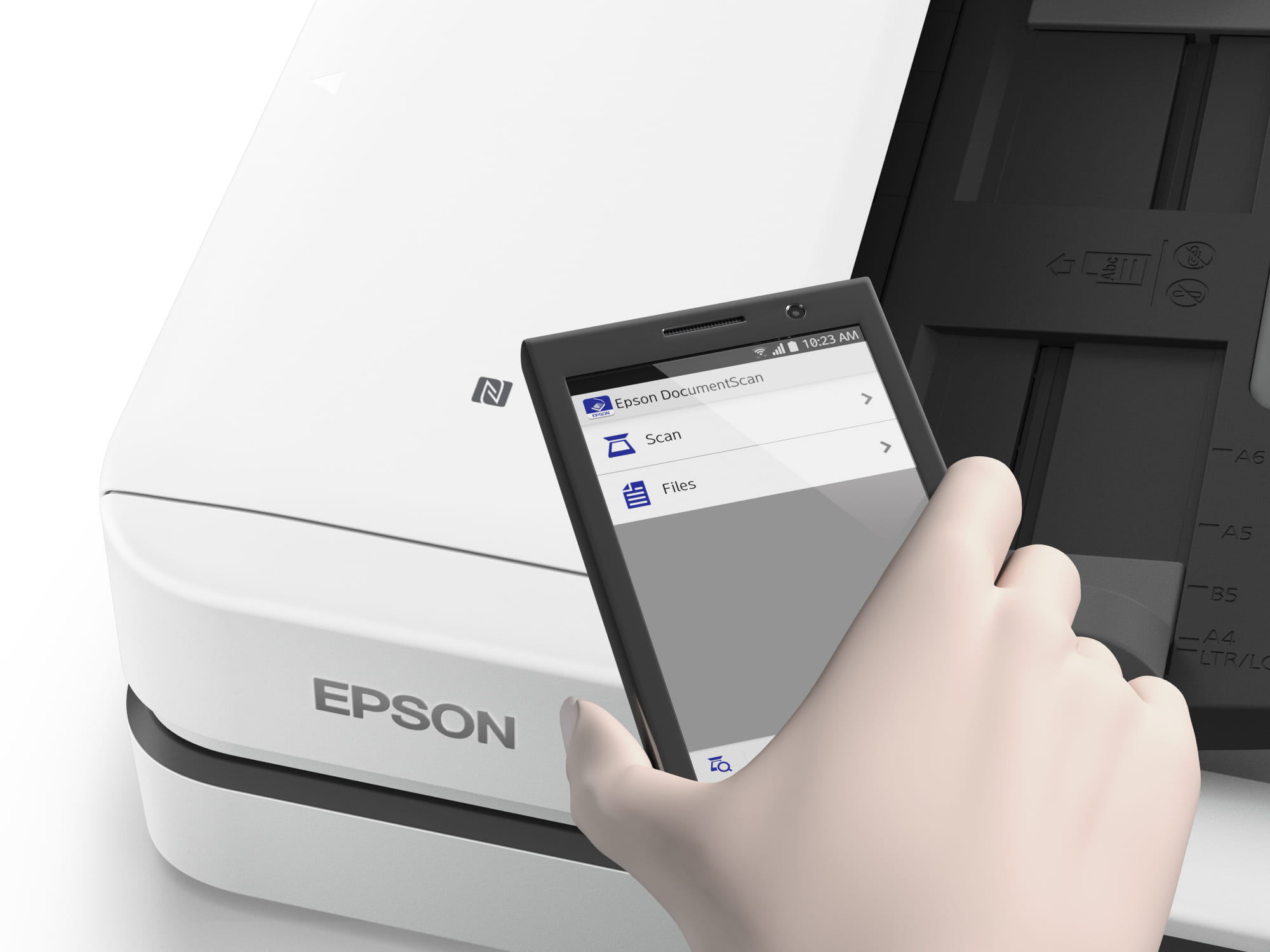 Epson WorkForce DS-1660W - Dokumentenscanner - Duplex - A4 - 1200 dpi x 1200 dpi - bis zu 25 Seiten/Min. (einfarbig)