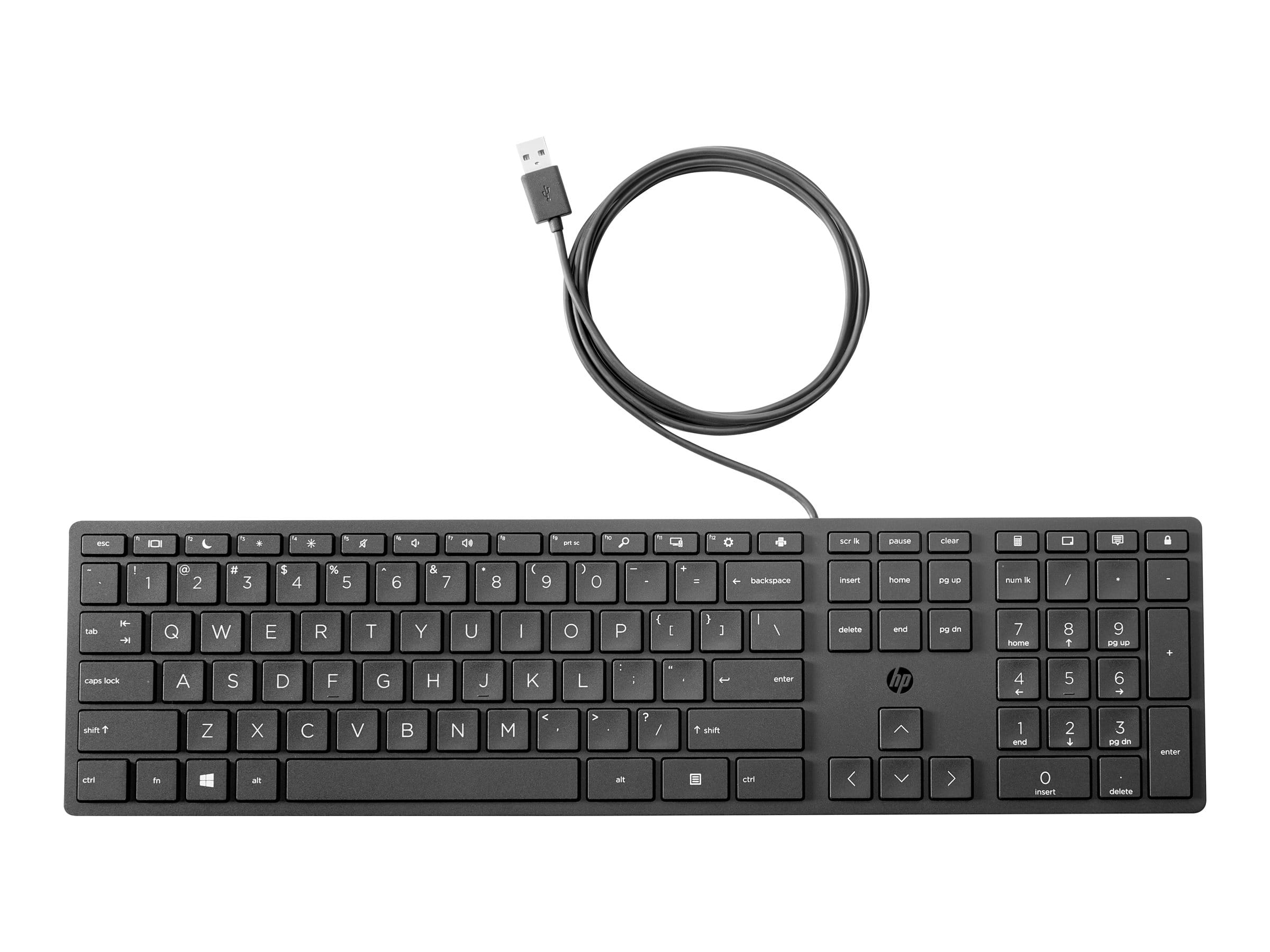 HP Desktop 320K - Tastatur - USB - Schwedisch