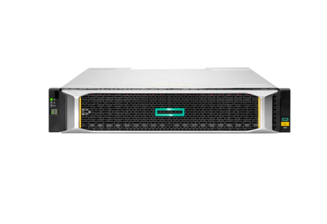 HPE Modular Smart Array 2062 16Gb Fibre Channel SFF Storage - 6th Generation - Festplatten-Array - 3.84 TB - 24 Schächte (SAS-3)