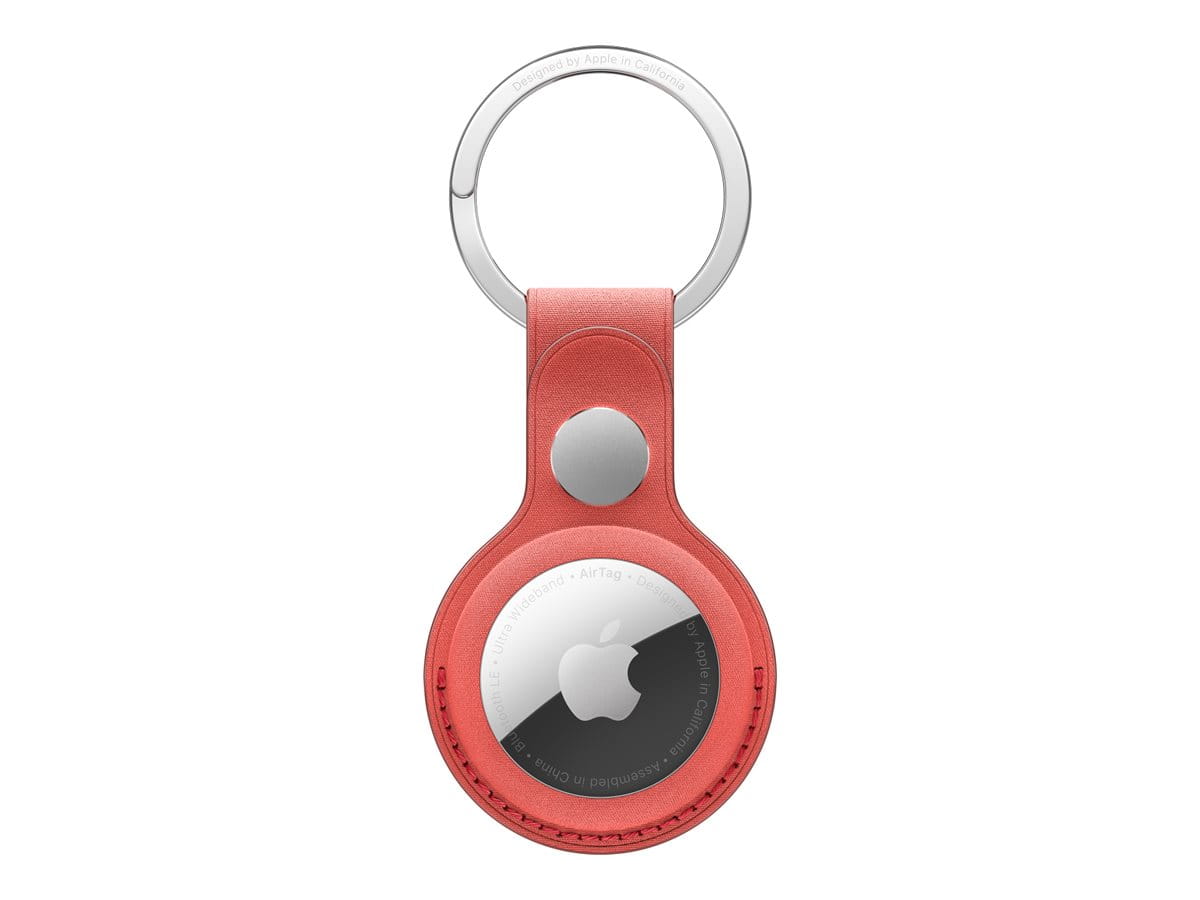 Apple Tasche für Airtag - stainless steel, Microtwill, FineWoven