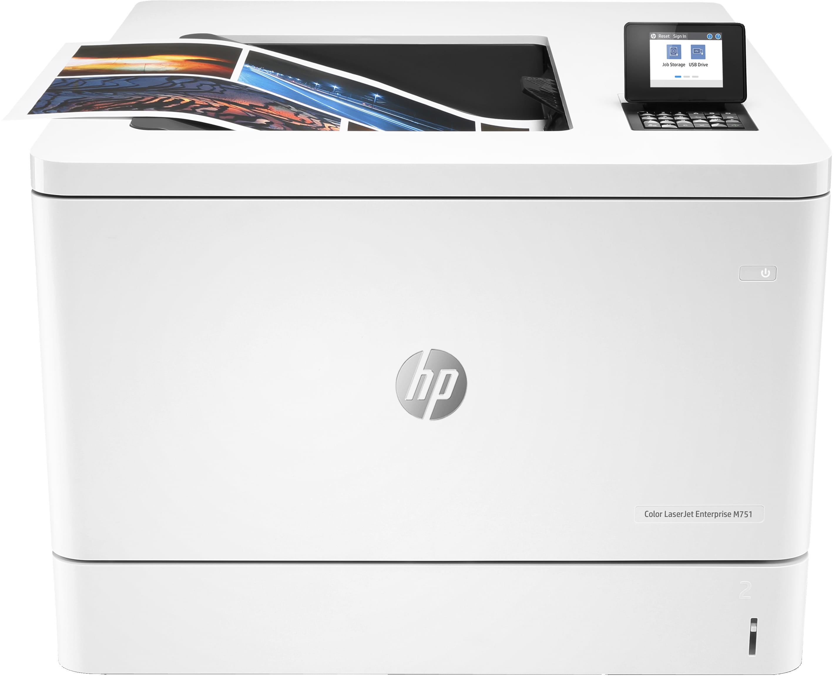 HP Color LaserJet Enterprise M751dn - Drucker - Farbe - Duplex - Laser - A3/Ledger - 600 x 600 dpi - bis zu 41 Seiten/Min. (einfarbig)/