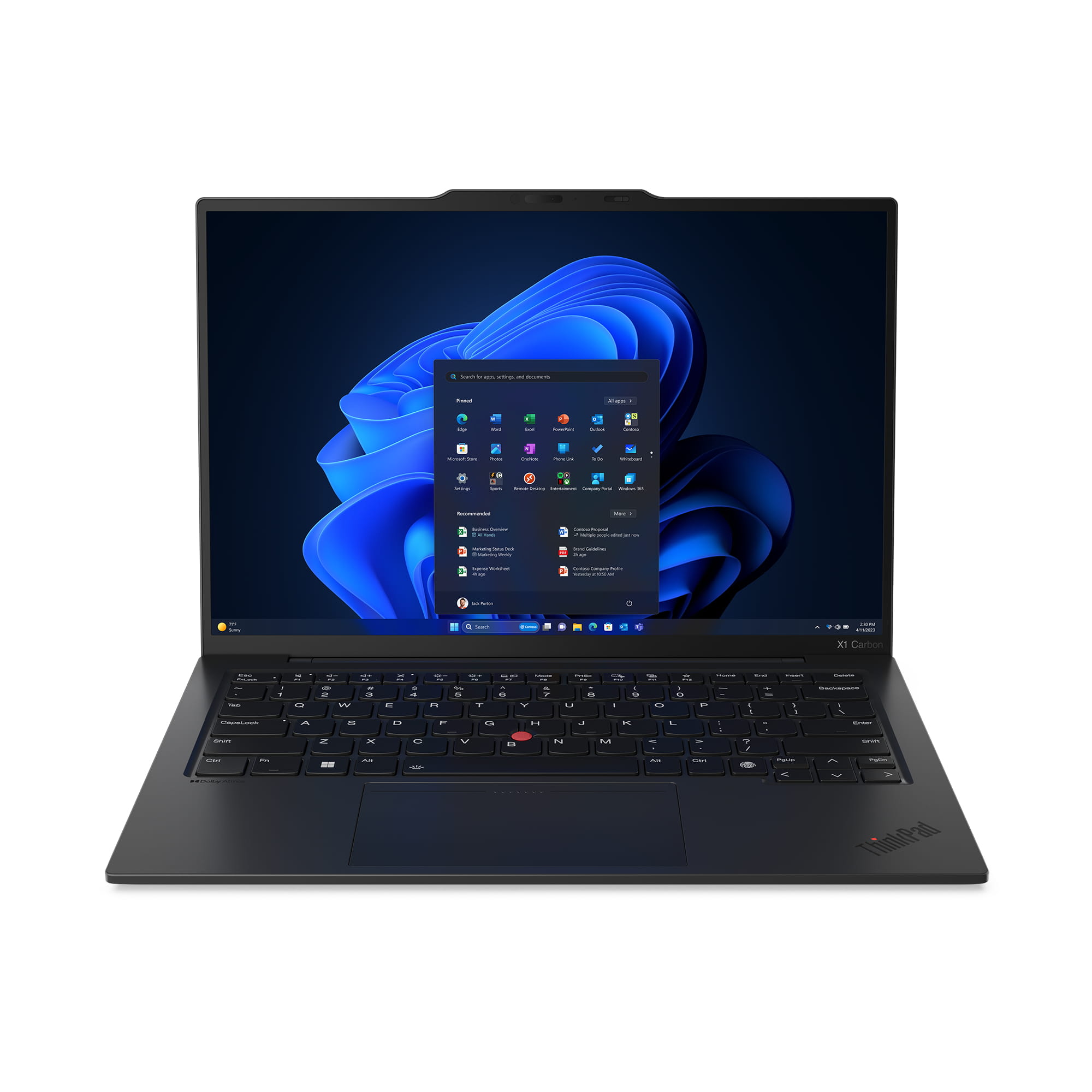 Lenovo ThinkPad X1 Carbon Gen 12 21KC - 180°-Scharnierdesign - Intel Core Ultra 7 155U / 1.7 GHz - Evo - Win 11 Pro - Intel Graphics - 16 GB RAM - 512 GB SSD TCG Opal Encryption 2, NVMe, Performance - 35.6 cm (14")