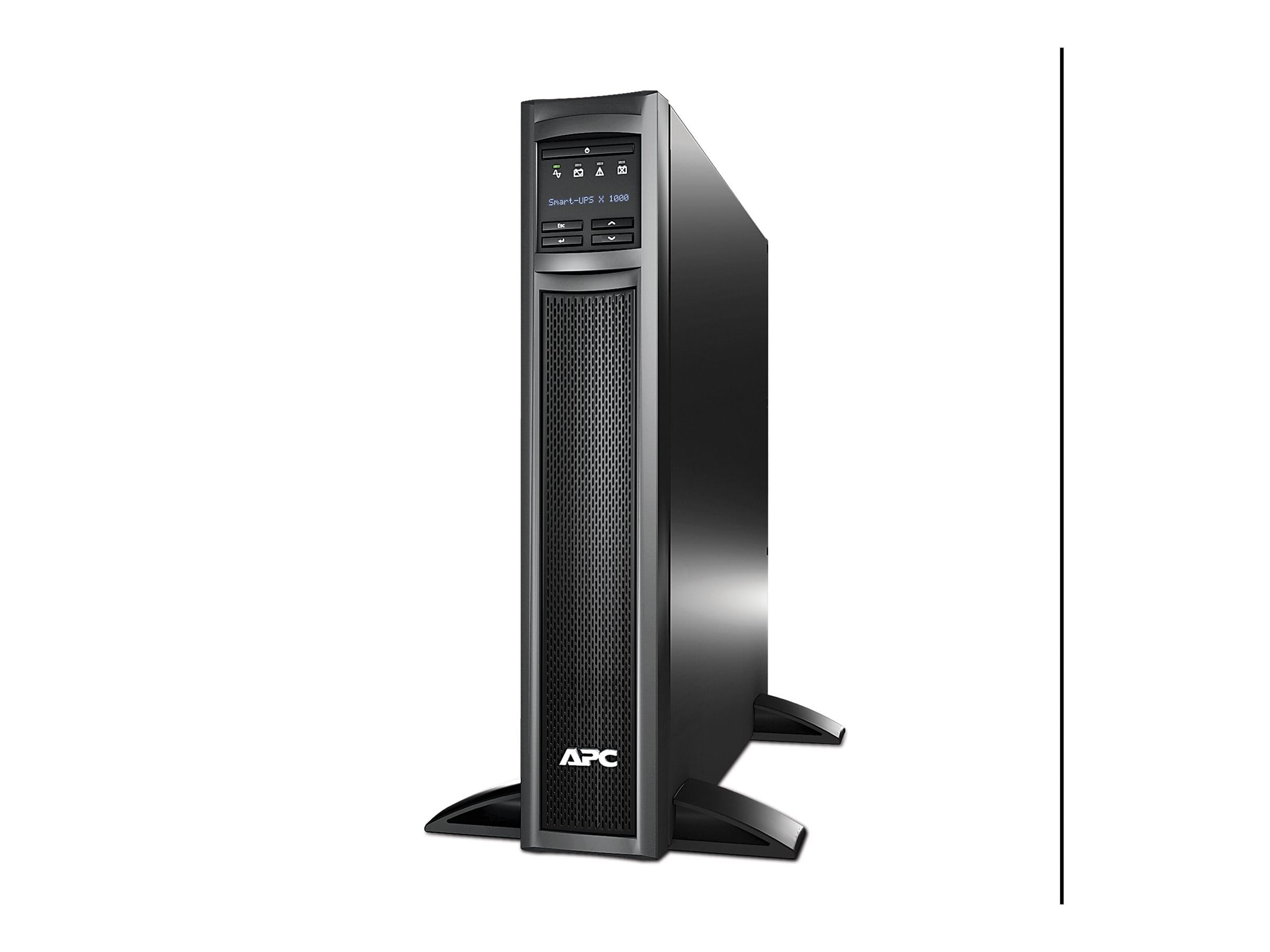 APC Smart-UPS X 1000 Rack/Tower LCD - USV (Rack - einbaufähig) - Line-Interactive-USV